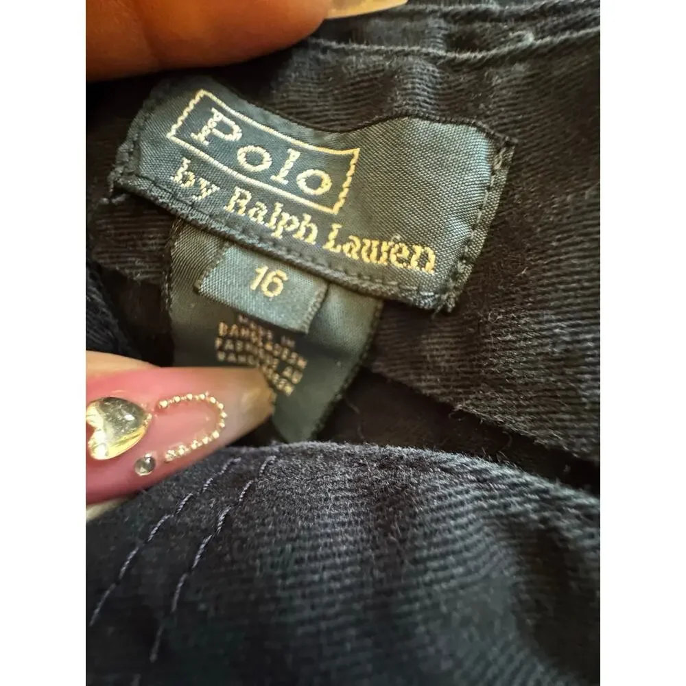 EUC Boys Ralph Lauren Polo Navy Blue Shorts Size 16 - Picture 7 of 7
